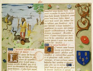 Ms Fr 9197 Fol.49 Apollo, Python