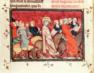 Ms Fr fol.48 Kral, St. Louis
