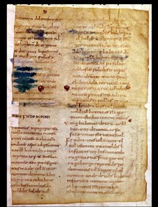 Ms Lat 12832 Fol.A Saint-Germain-des-Pres Başrahip Irminon