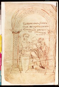 Ms Lat 13396 Fol.1 Isidore, Musevilere karşı Eski ve Yeni Ahit