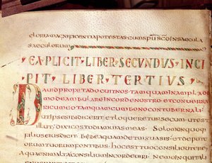 Ms Lat 1732 Fol.67v Tarihe geçmiş ilk D, Saint Ambroise
