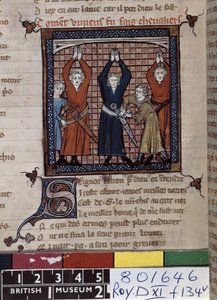 Bayan Roy 20 D XI fol.134v Vivian ve Diğerleri, 