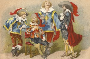 silahşörler by French School