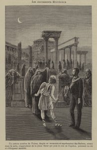 Gizemli eğlenceler (gravür) by French School