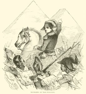 Napolyon Piramitlerde (gravür) by French School
