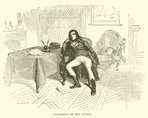 Napolyon çalışmasında (gravür) by French School