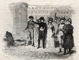 Napolyon, Madame Tallien ile yürüyüş, nee Theresa Cabarrus, Caraman Prensesi, Caraman Prensesi Chimay (1773 - 1835) Vendome