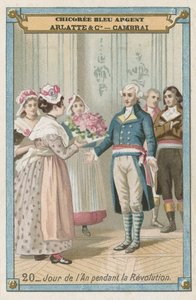 Fransız Devrimi sırasında Yeni Yıl Günü by French School