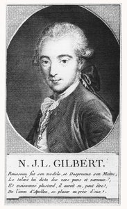 Nicolas J. Gilbert (gravür) by French School