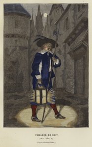 Gece Bekçisi, 16. Yüzyıl by French School