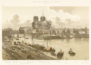 Notre-Dame leveche ve Cloitre, 1595 by French School