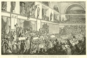 Yeni Salle de la Convention, Tuileries