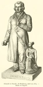 Ohmacht ou Omacht, de Strasbourg, mort en 1834 (gravür) by French School