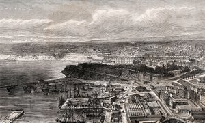 Oran - Cezayir - V.A. Malt-Kahverengi. 1884 by French School