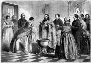 Ortodoks ayin - vaftiz: 1858