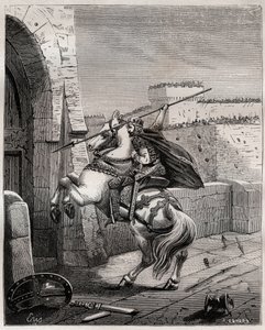 Paris'ten önceki Kutsal Roma İmparatoru II. Otto - Roux (955-983) olarak bilinen Kutsal İmparatorluğun II. Otton'u, Paris'e girememekten rahatsız olur (Paris karargahı, 978), şehrin surlarının altına doğru ilerler ve kendi topraklarını diker. k by French School