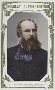 P Leroy-Beaulieu, ekonomist (renkli fotoğraf) by French School
