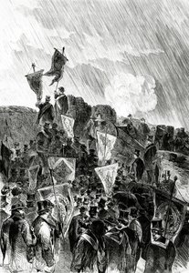 Paris bombardımanının durdurulmasını talep etmek için 28 Nisan 1870