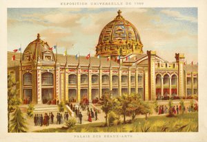 Güzel Sanatlar Sarayı, Exposition Universelle 1889, Paris by French School