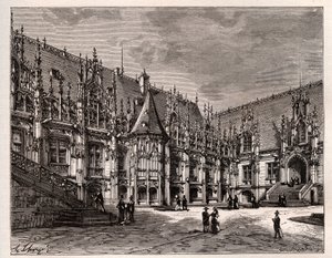 Palais de Justice de Rouen, Normandiya
