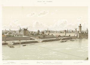 Tuileries Sarayı, 1585 by French School
