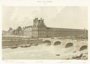 Tuileries Sarayı, 1690 by French School
