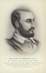 Paolo Veronese, İtalyan ressam (lito) by French School