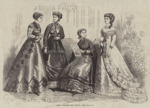 Ağustos ayı Paris Modası by French School