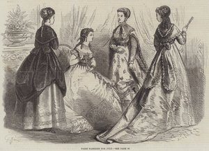 Temmuz ayı Paris Modası by French School