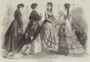 Ekim ayı Paris Modası by French School