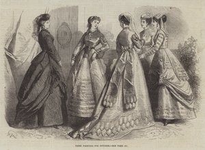 Ekim ayı Paris Modası by French School