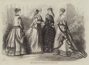 Eylül ayı Paris Modası by French School