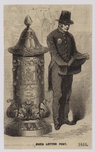 Paris Mektup Postası, 1855 by French School