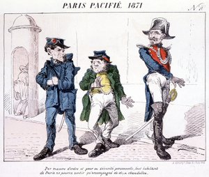 Paris Pasif 1871 - Bir düzen ve kişisel güvenlik önlemi olarak, Paris