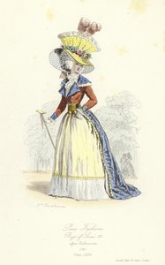 Paris modası, Louis XVI saltanatı by French School