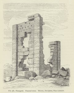 Pasargadae, Cenaze kulesi by French School
