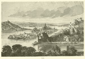 Passau (gravür) by French School