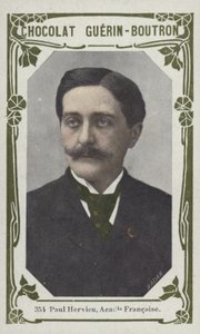 Paul Hervieu, Academie Française (renkli fotoğraf) by French School