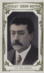 Paul Painleve (renkli fotoğraf) by French School
