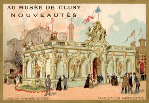 Pastelistler Pavyonu, Evrensel Sergi, Paris by French School