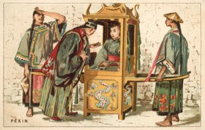 Pekin (kromolitho) by French School