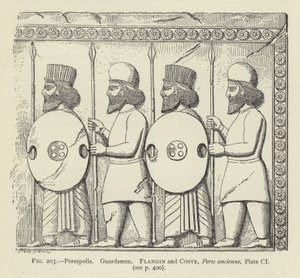 Persepolis, Muhafızlar by French School