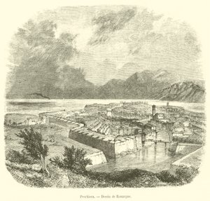 Peschiera (gravür) by French School