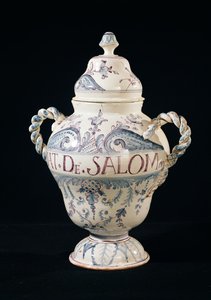 İlaç kavanozu (fayans) by French School