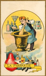 Eczane (kromolitho) by French School