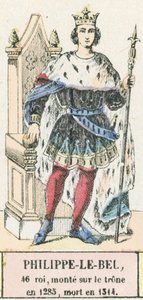 46. ​​kral Philippe-le-Bel 1285