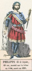 Philippe II dit Auguste, 42. kral, 1180