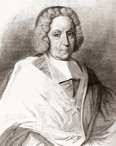 Pierre-Paul Guérin de Tencin, 1679-1758. Fransız din adamı, Embrun ve Lyon başpiskoposu ve kardinal. Les Heures Libres