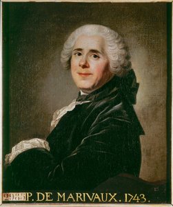 Pierre Carlet de Marivaux, Fransız oyun yazarı ve romancı ... by French School