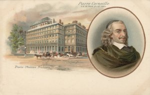 Pierre Corneille (renkli taş) by French School